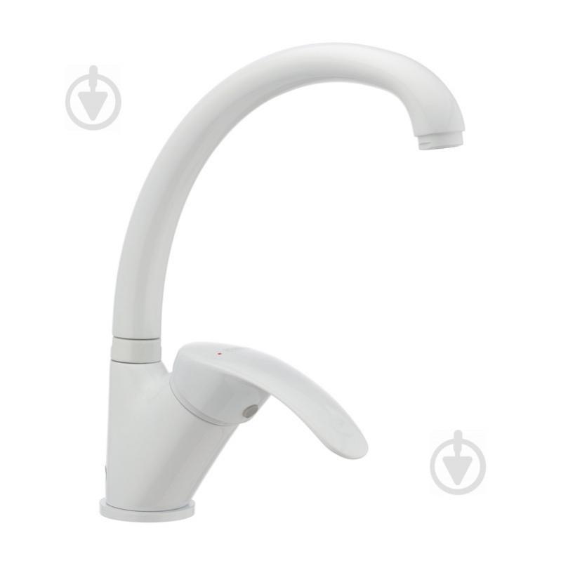 Смеситель для кухни Haiba MARS 777 Белый (HB0275) Смеситель для кухни Haiba MARS 777 Белый (HB0275)