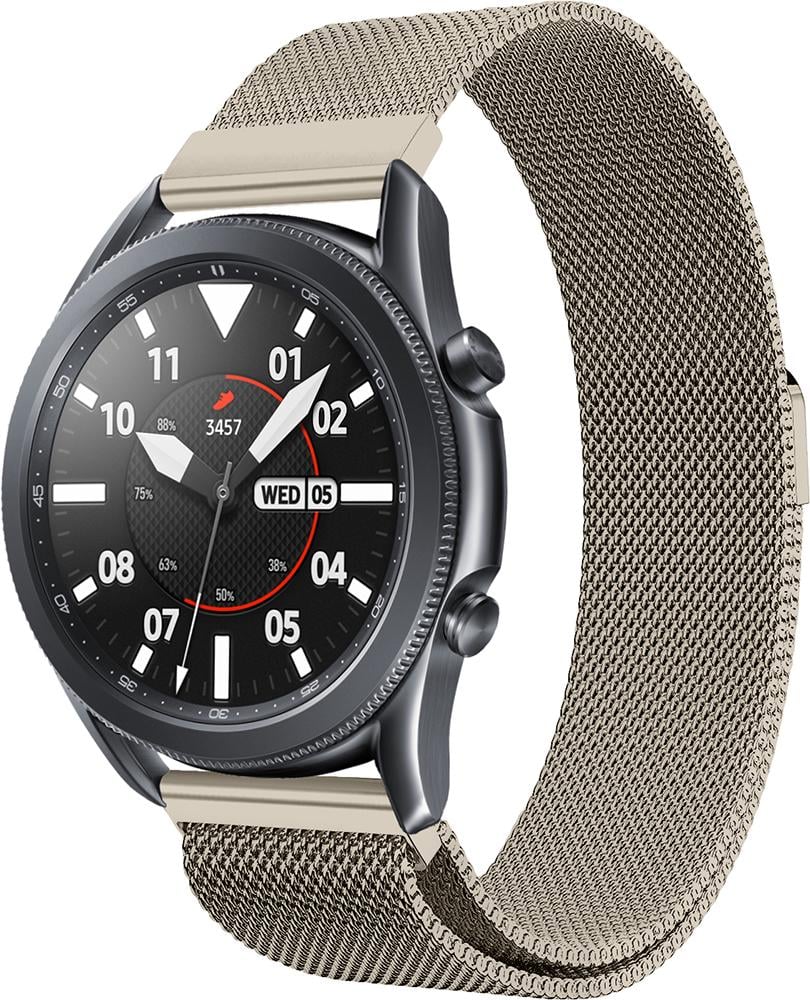 Ремешок Миланская петля Milano Galaxy Watch 3 45 мм Retro Gold (19338)