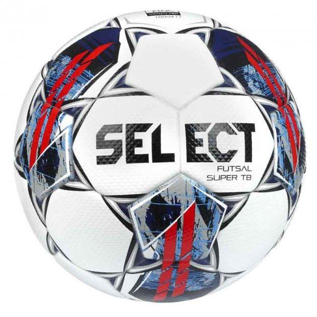 Мяч футзальный Select FUTSAL SUPER TB v22 Уни р. 4 Бело-красный (361346-471 4)