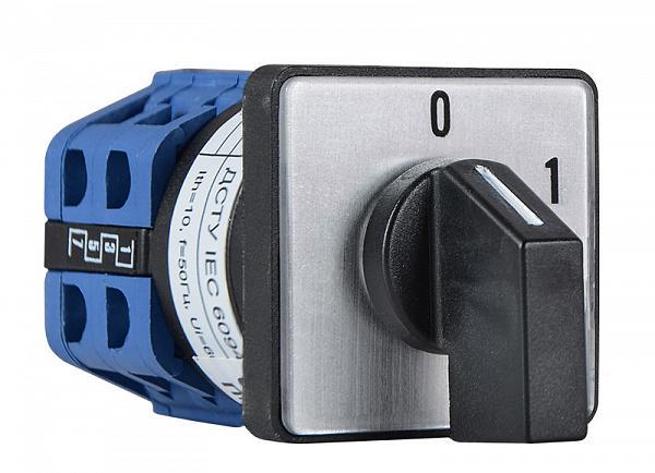 Переключатель пакетный АСКО-Укрем LW32-25/C04/2 0-1 3P 10A 400V (A0110010038)