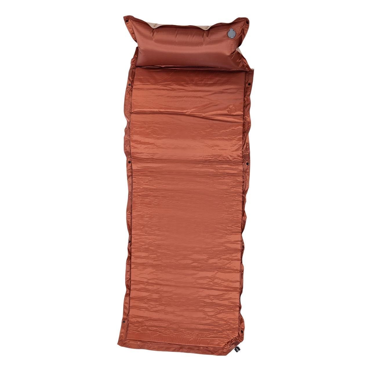 Килимок у намет похідний туристичний з надувним підголівником 175х65х4 см Бежевий (7181) - фото 2 Килимок у намет похідний туристичний з надувним підголівником 175х65х4 см Бежевий (7181) - фото 2