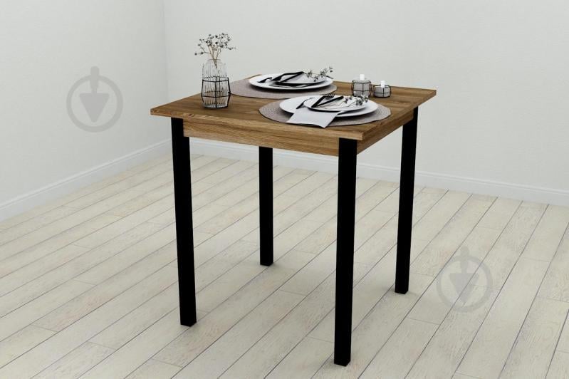 Стол кухонный Ferrum-decor Диего 75x70x70 Черный ДСП Дуб Таверна 16мм (DIE0013) Стол кухонный Ferrum-decor Диего 75x70x70 Черный ДСП Дуб Таверна 16мм (DIE0013)