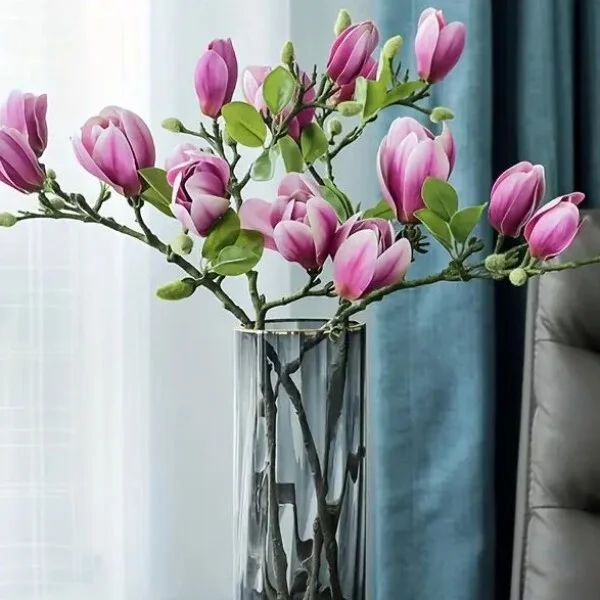 Ветви магнолии декоративные 3 шт. (G00028) - фото 8 Ветви магнолии декоративные 3 шт. (G00028) - фото 8