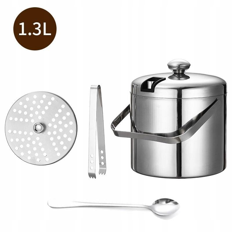 Відро для льоду Ruhhy 21159 з щипцями і ложкою (28855932) - фото 6 Відро для льоду Ruhhy 21159 з щипцями і ложкою (28855932) - фото 6