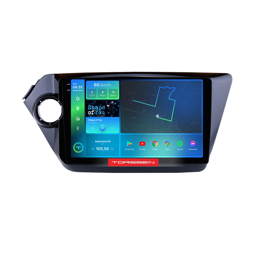 Штатная магнитола Torssen 2K Kia K2/Rio 17-18 F98256 4G Carplay DSP (202306975)
