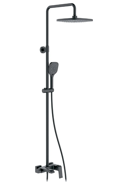 Душевая система Gappo G2450 излив-переключатель на лейку 3-функции Черный