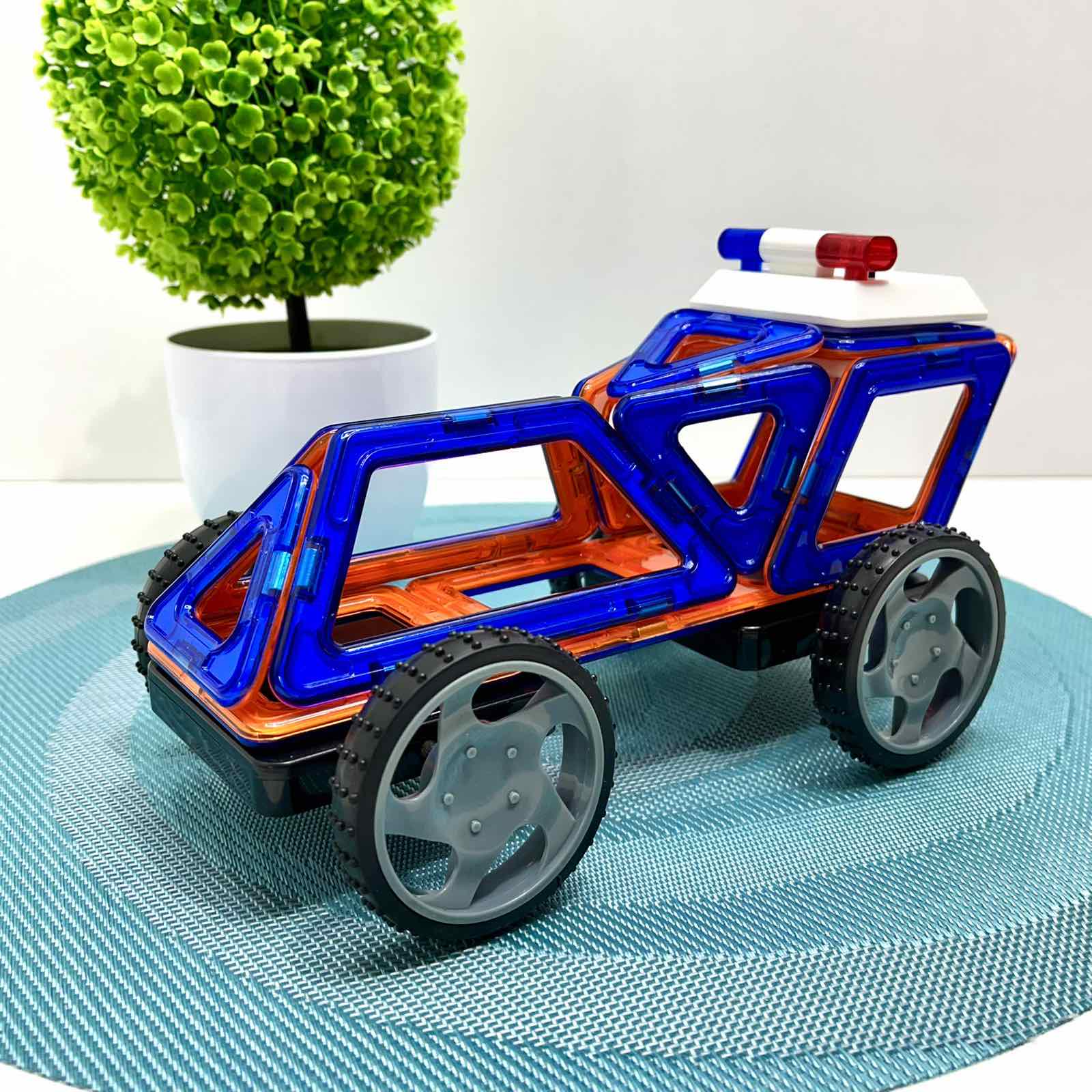 Конструктор магнитный Limo Toy Транспорт 42 дет. (LT6004) - фото 6 Конструктор магнитный Limo Toy Транспорт 42 дет. (LT6004) - фото 6