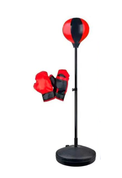 Набір дитячий груша 24 см/рукавички/22 см/насос та стійка 121 см (MR 1254-1) - фото 1 Набір дитячий груша 24 см/рукавички/22 см/насос та стійка 121 см (MR 1254-1) - фото 1