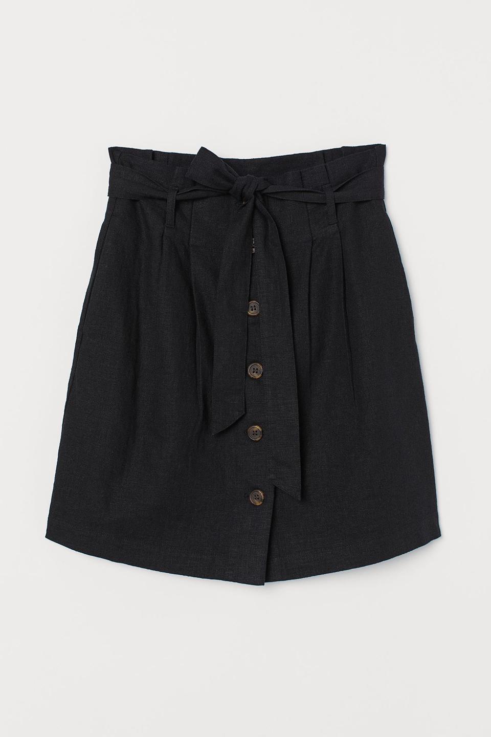 Юбка H&M р. 38 Черный (742956001b39)