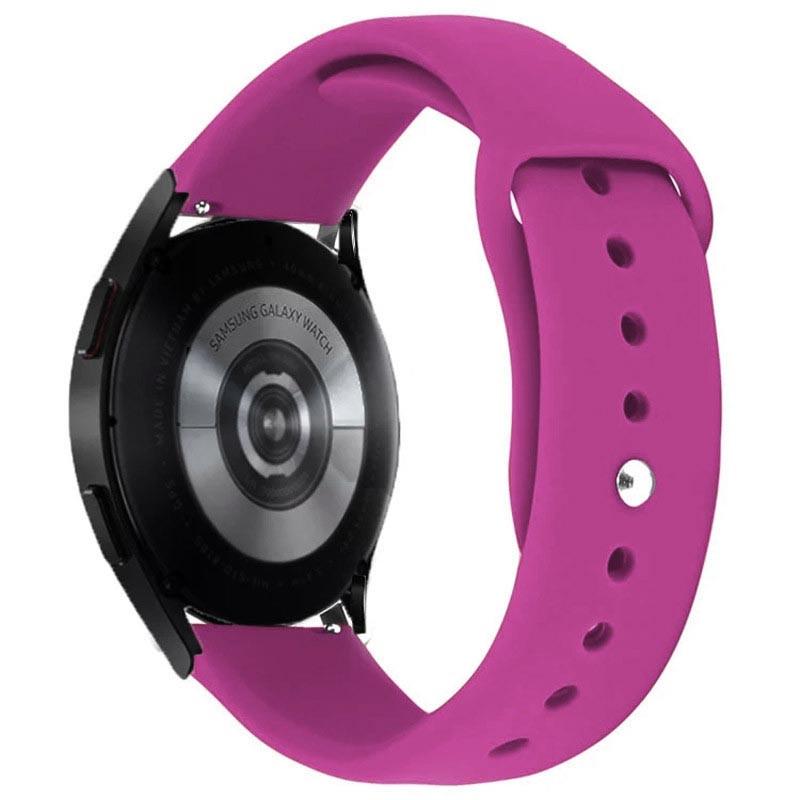 Ремінець силіконовий Sport для Smart Watch 20 мм Малиновий/Dragon Fruit (00000068670_24) Ремінець силіконовий Sport для Smart Watch 20 мм Малиновий/Dragon Fruit (00000068670_24)
