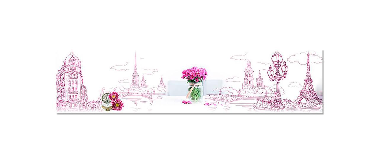 Наліпка вінілова 3D Zatarga Намальований Париж 600х2500 мм (1274515436) Наліпка вінілова 3D Zatarga Намальований Париж 600х2500 мм (1274515436)