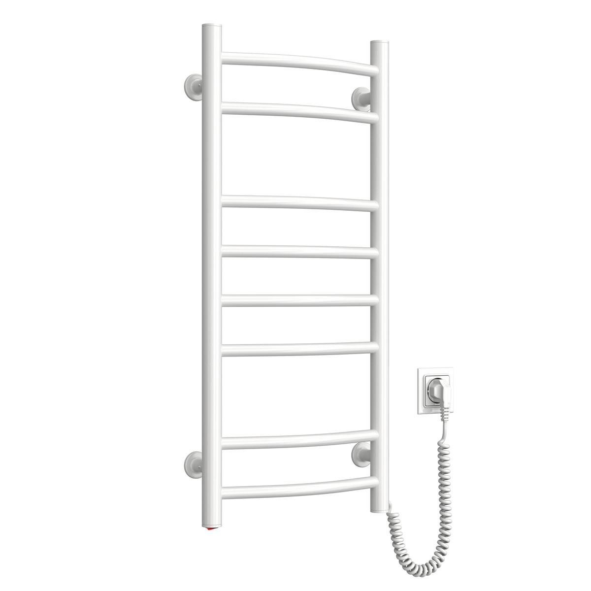 Рушникосушарка електрична NAVIN Камелія правий 360х800 мм Білий (12-007030-3680)