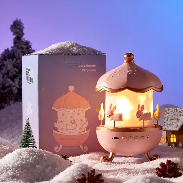 Ночник-проектор Карусель зайчиков WH-E11-01 032l аккумуляторный с пультом - фото 8 Ночник-проектор Карусель зайчиков WH-E11-01 032l аккумуляторный с пультом - фото 8