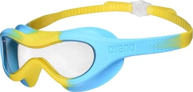 Очки для плавания детские Arena SPIDER KIDS MASK голубо-желтые 004287-102