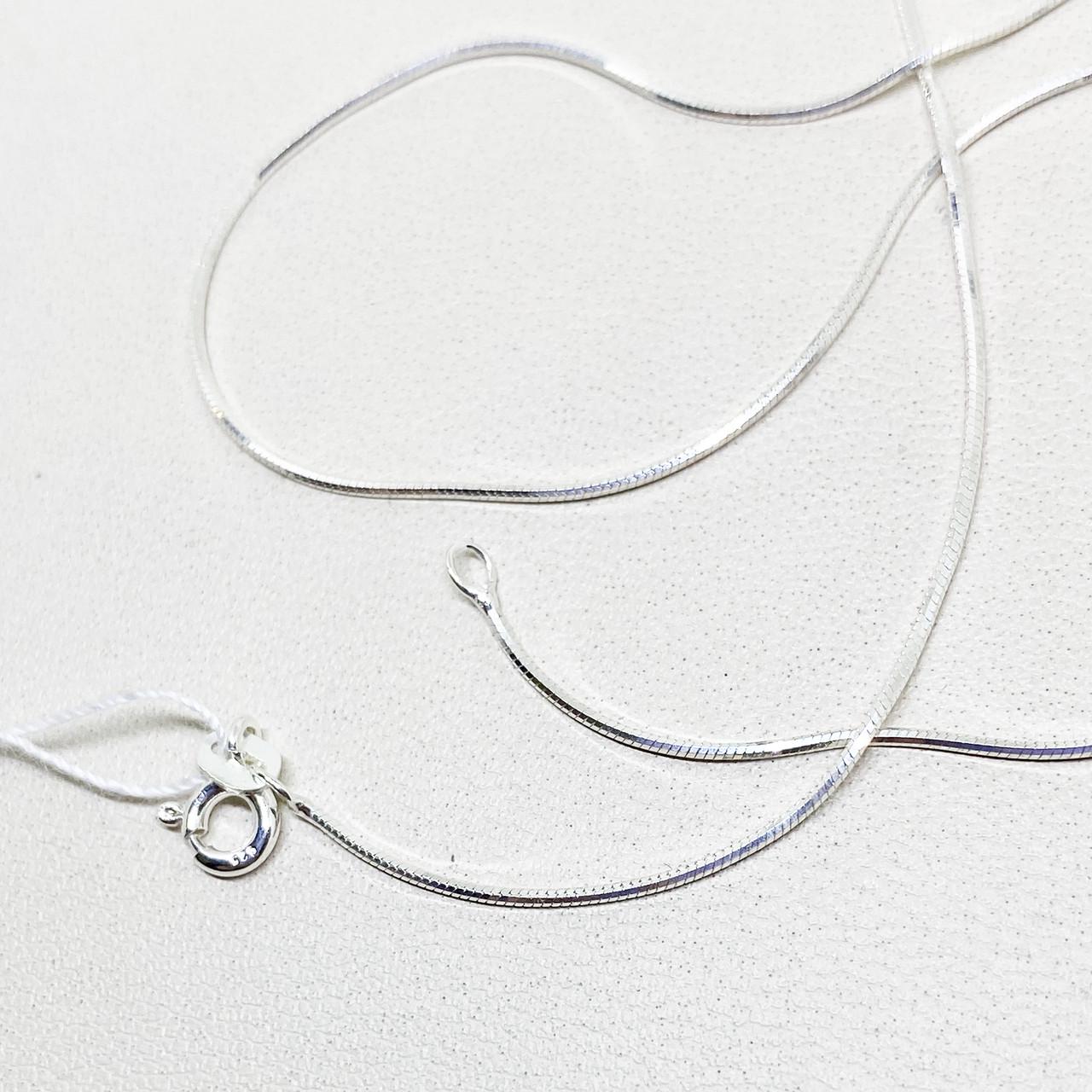 Цепочка серебряная Снейк 45 см 2,25 г