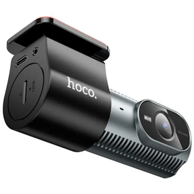 Відеореєстратор Hoco DV13 Screenless Hidden Driving Recorder Grey - фото 2 Відеореєстратор Hoco DV13 Screenless Hidden Driving Recorder Grey - фото 2