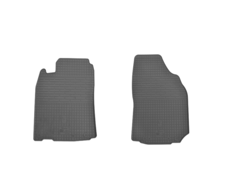 Килимки гумові Stingray для Mitsubishi L200 96-/Mitsubishi Pajero Sport 96- передні 2 шт. (1013062F)