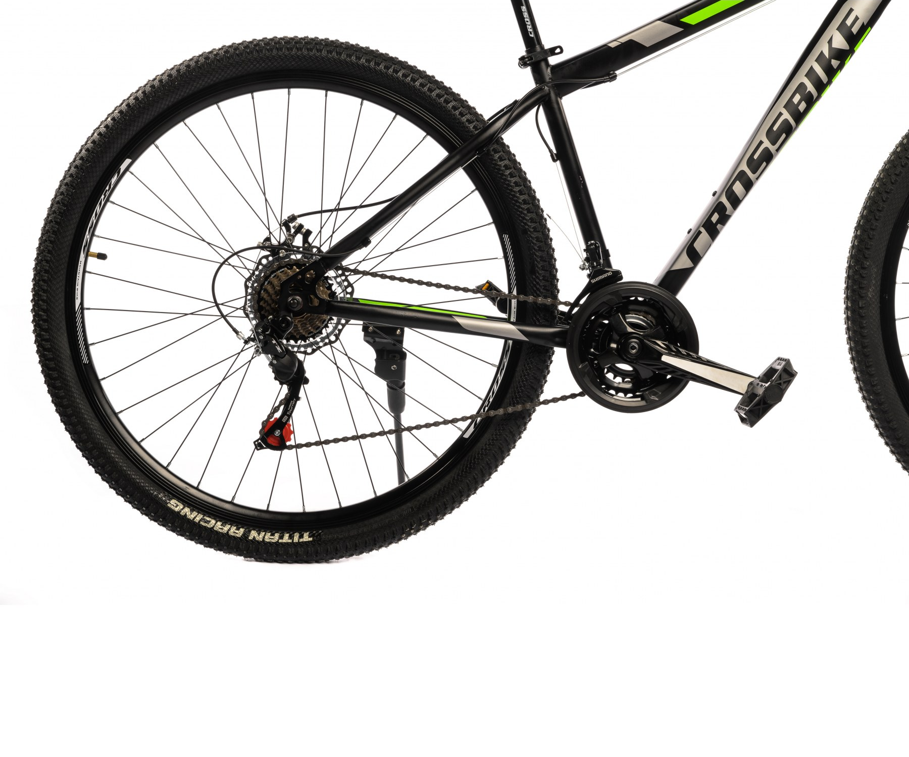 Велосипед Crossbike Storm 2024 29" 17" Black/Green - фото 2