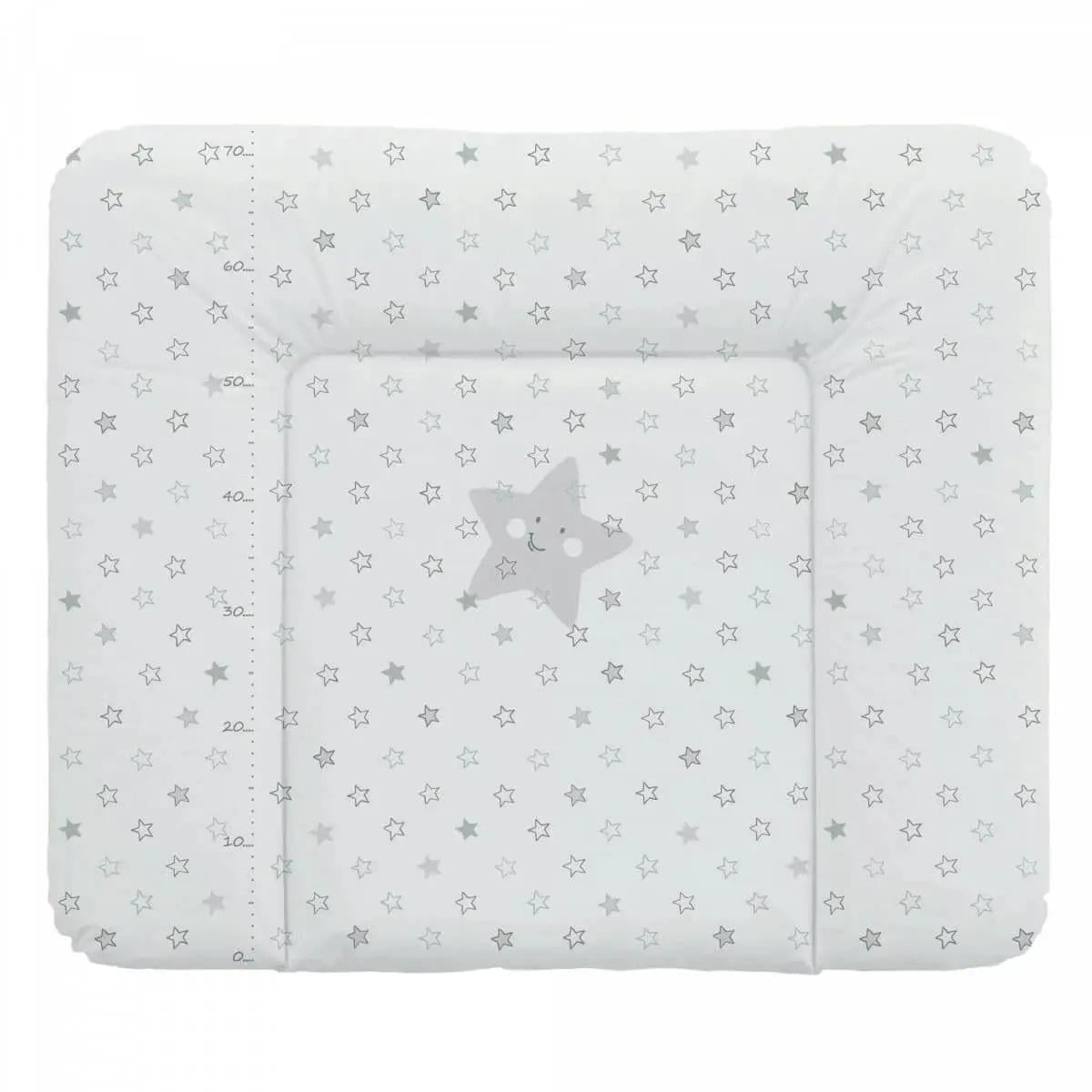 Матрас пеленальный на комод Ceba Baby Stars 75х72 см Grey