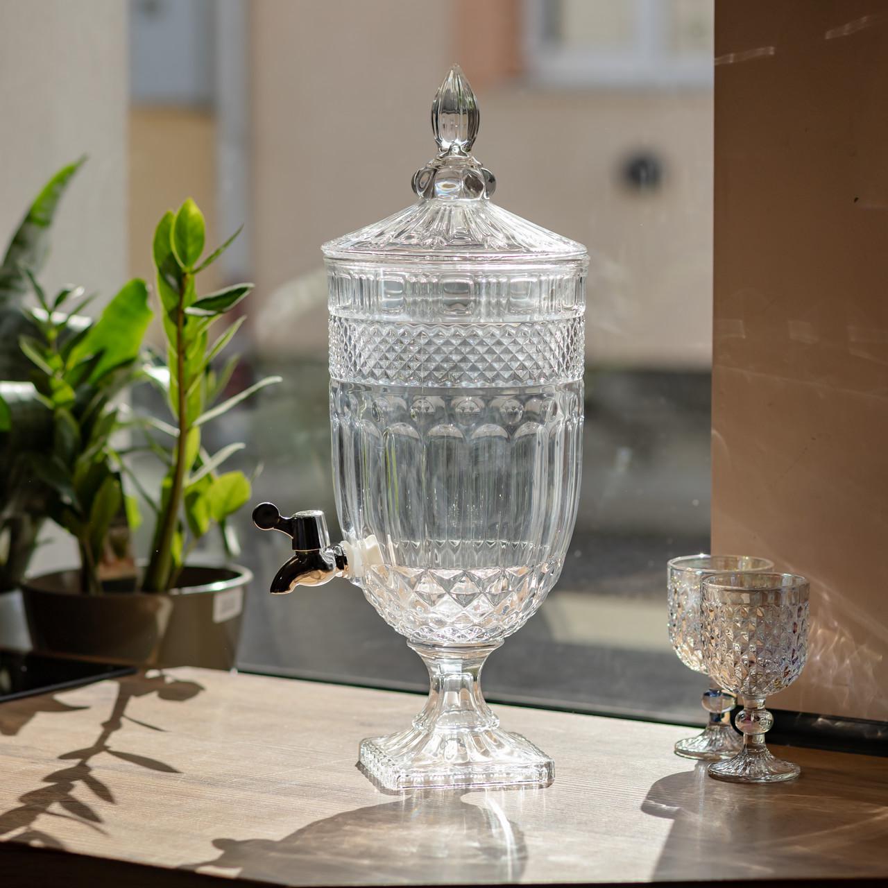 Лимонадница Topaz Crystal 5 л с краном (HP-19-294)