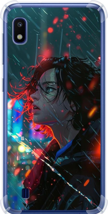 Чехол на Samsung Galaxy A10 2019 A105F Ночные огни (6096sp-1671-42517)