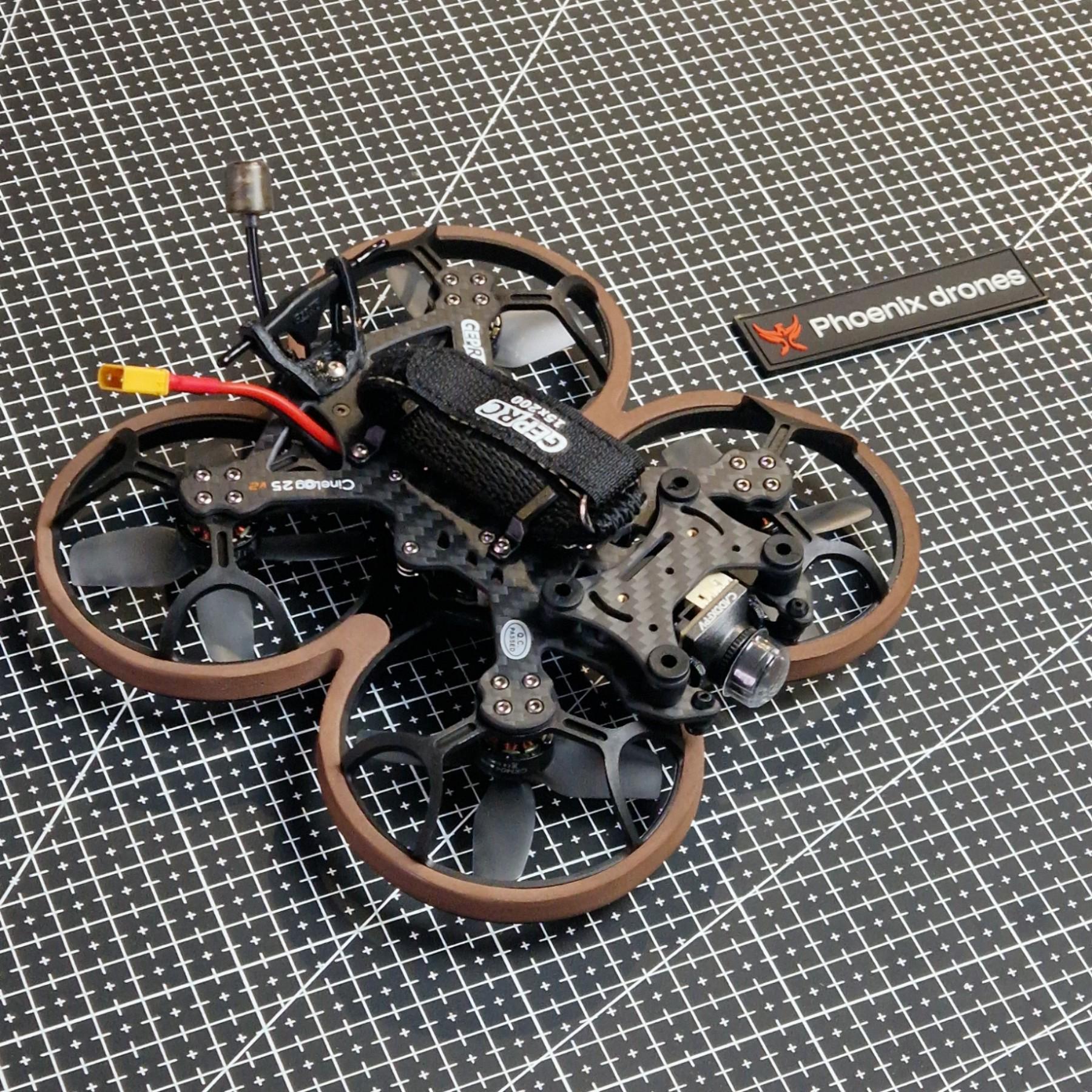 Квадрокоптер GEPRC Cinelog25 V2 Analog ELRS 2.4 дрон для съемки (658252) - фото 8