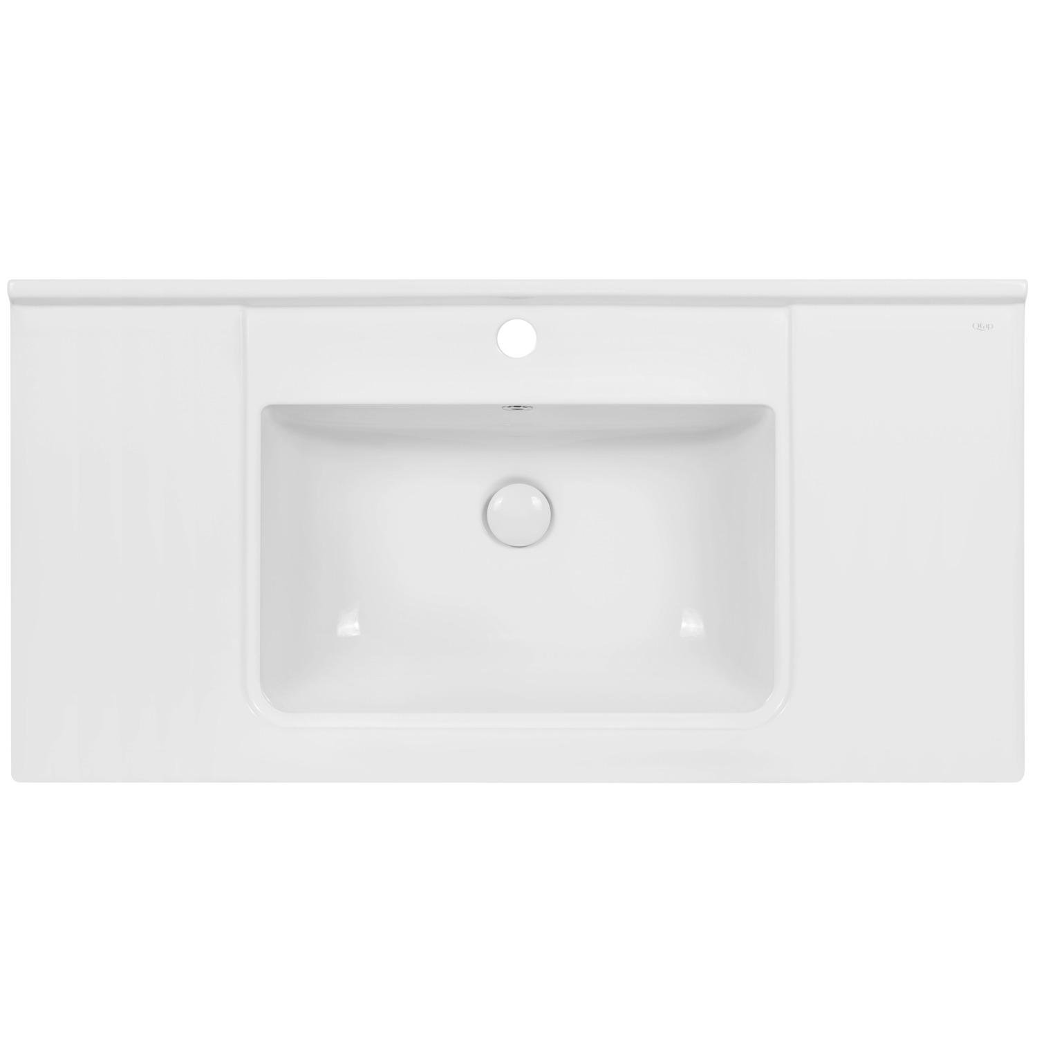 Умывальник врезной Q-tap Albatross Q QT01115100QW 1010x490x220 мм Белый (131883)