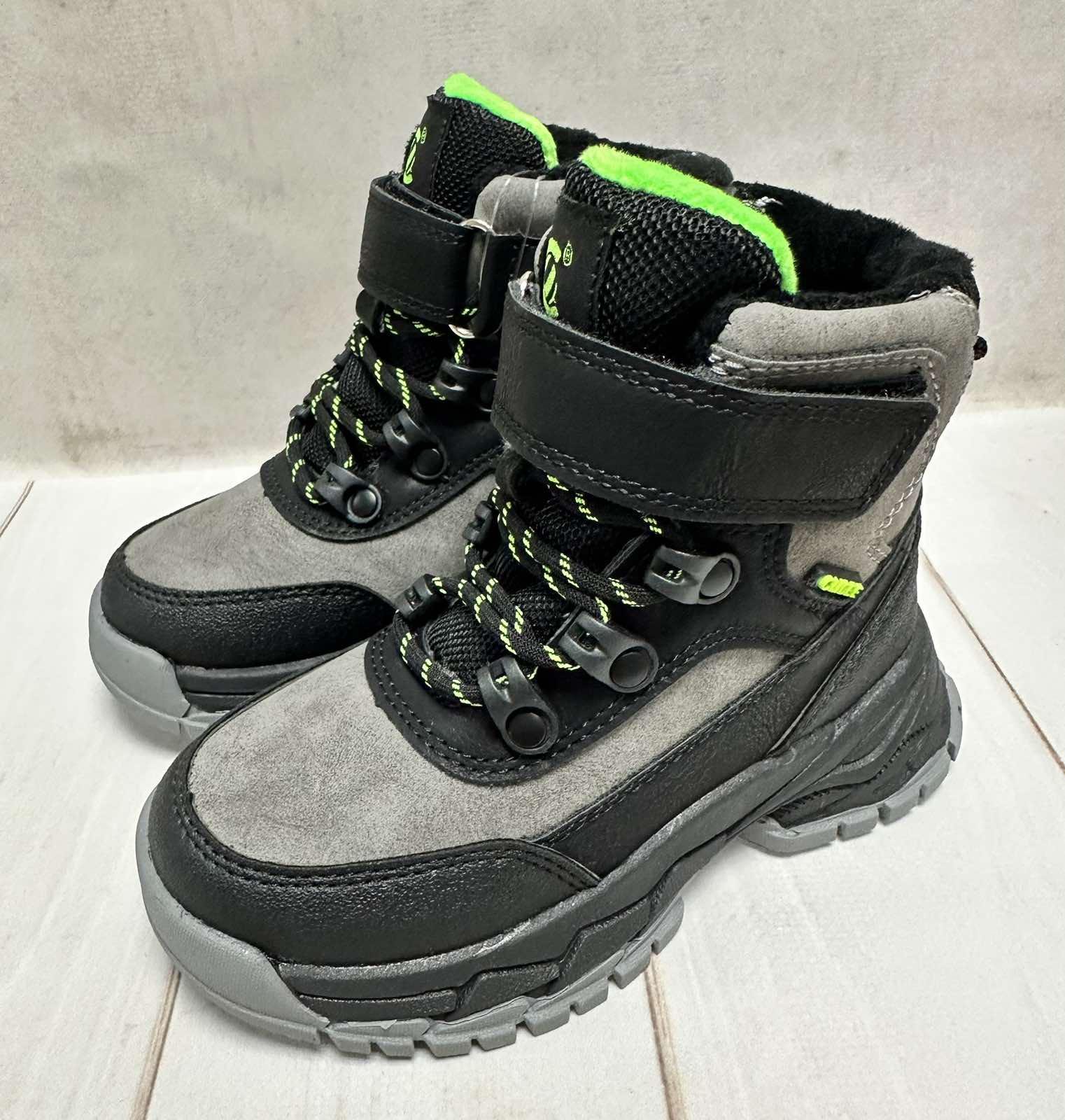 Черевики дитячі зимові на овчині Clibee р.29 19 см Сірий - фото 4 Черевики дитячі зимові на овчині Clibee р.29 19 см Сірий - фото 4