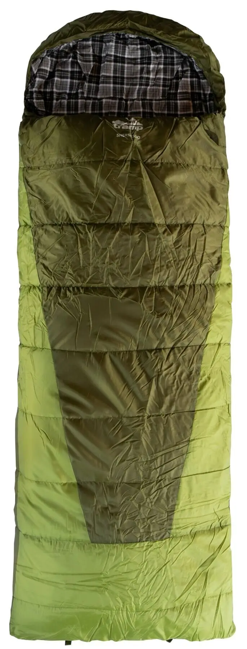 Спальний мішок Tramp Sherwood Regular ковдра лівий 220х80 см Dark-olive/Grey (UTRS-054R-L) - фото 1