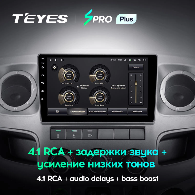 Автомагнітола штатна Teyes SPRO Plus для GAZ Gazelle Busines 2010-2021 Android SPRO PLUS 4+64G Wi-Fi/4G (1798630953) - фото 4