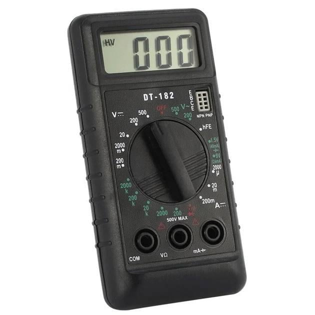 Мультиметр цифровой Mini Digital DT 182 звуковой Мультиметр цифровой Mini Digital DT 182 звуковой
