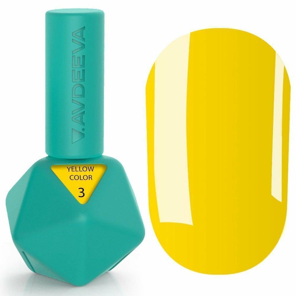 Гель-лак Victoria Avdeeva Yellow Color №03 12 мл Гель-лак Victoria Avdeeva Yellow Color №03 12 мл