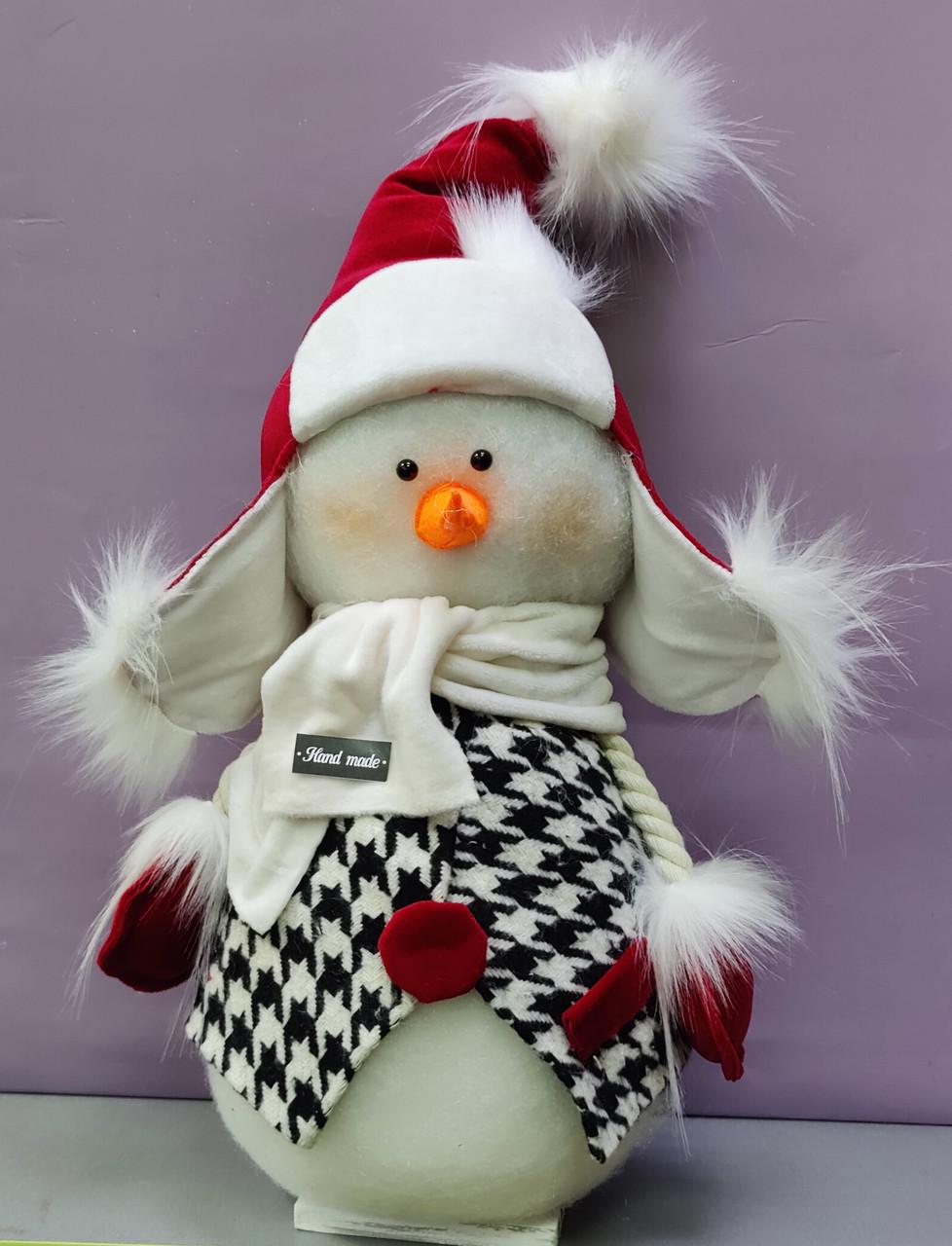 Снеговик новогодний 50x25 см (0411.048) Снеговик новогодний 50x25 см (0411.048)