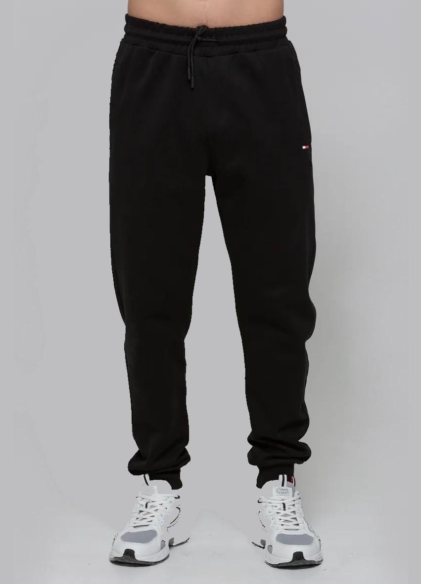 Штани спортивні чоловічі Tommy Hilfiger Classic Flag Logo TH-10006 Black XL
