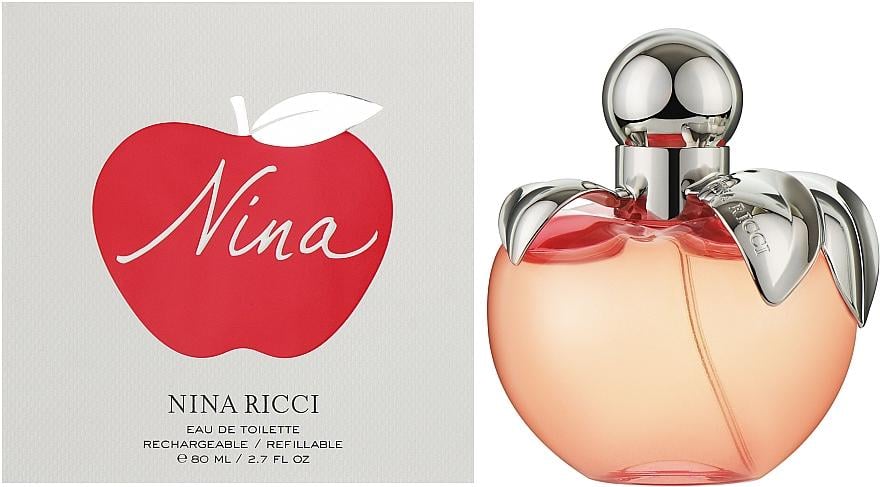 Туалетна вода для жінок Nina Ricci Nina rechargeble/refillable 80 мл (4501)