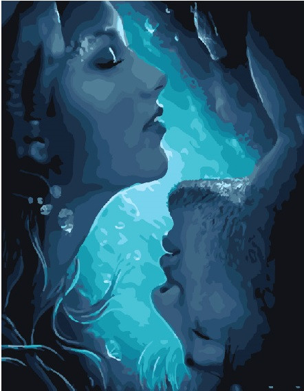 Картина по номерам Brushme Магия двух (GX22207)