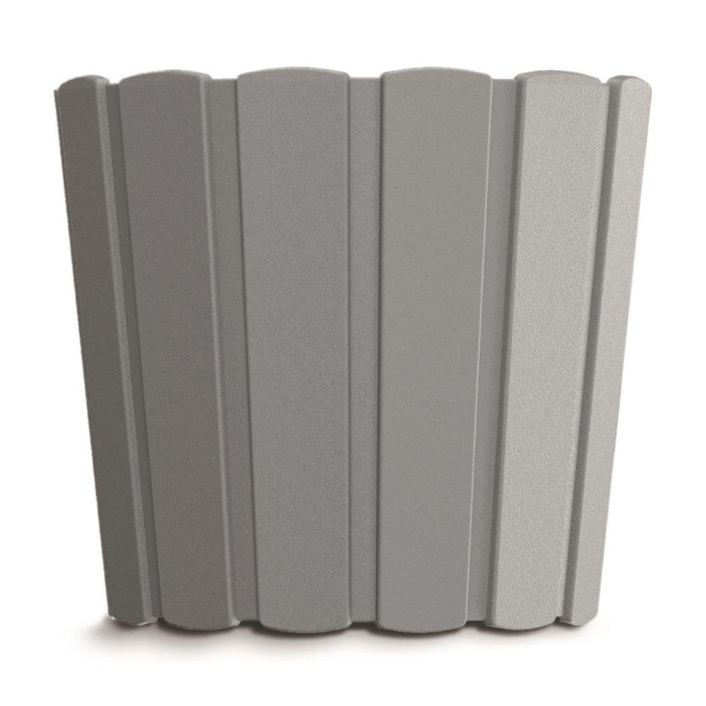 Горшок для цветов Prosperplast Boardee Basic 24х21,5 см Серый (25609-222)