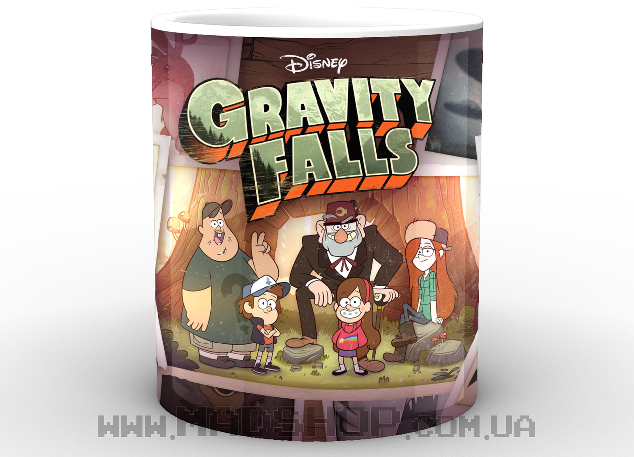 Чашка GeekLand Gravity Falls Heroes 330 мл