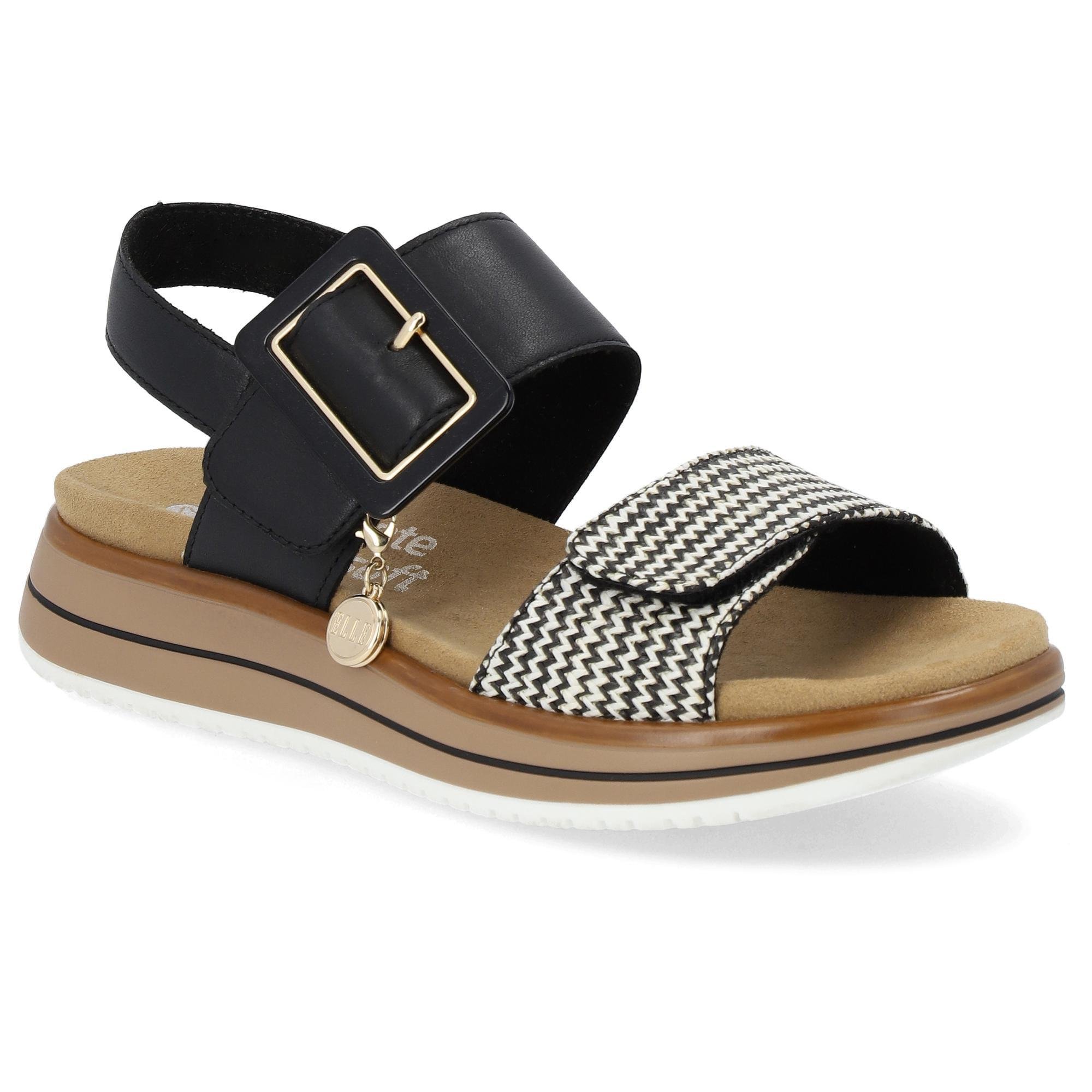 Босоножки женские летние REMONTE р. 38 Черный (060192-38)