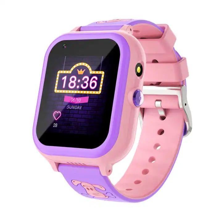 Смарт-часы детские Lemfo T29 с GPS Android Розовый (26389491)