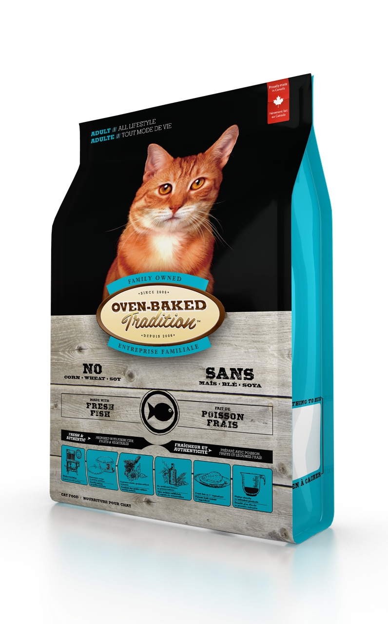 Корм для кошек сухой Oven-Baked Tradition из свежего рыбного мяса 1,13 кг