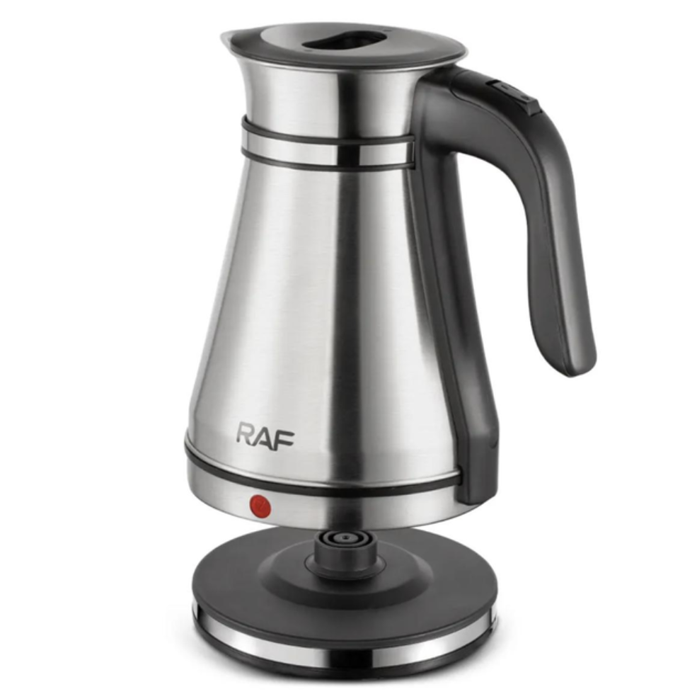 Електрочайник дисковий RAF R.7963 із нержавіючої сталі 1,5 л (28842538) Електрочайник дисковий RAF R.7963 із нержавіючої сталі 1,5 л (28842538)