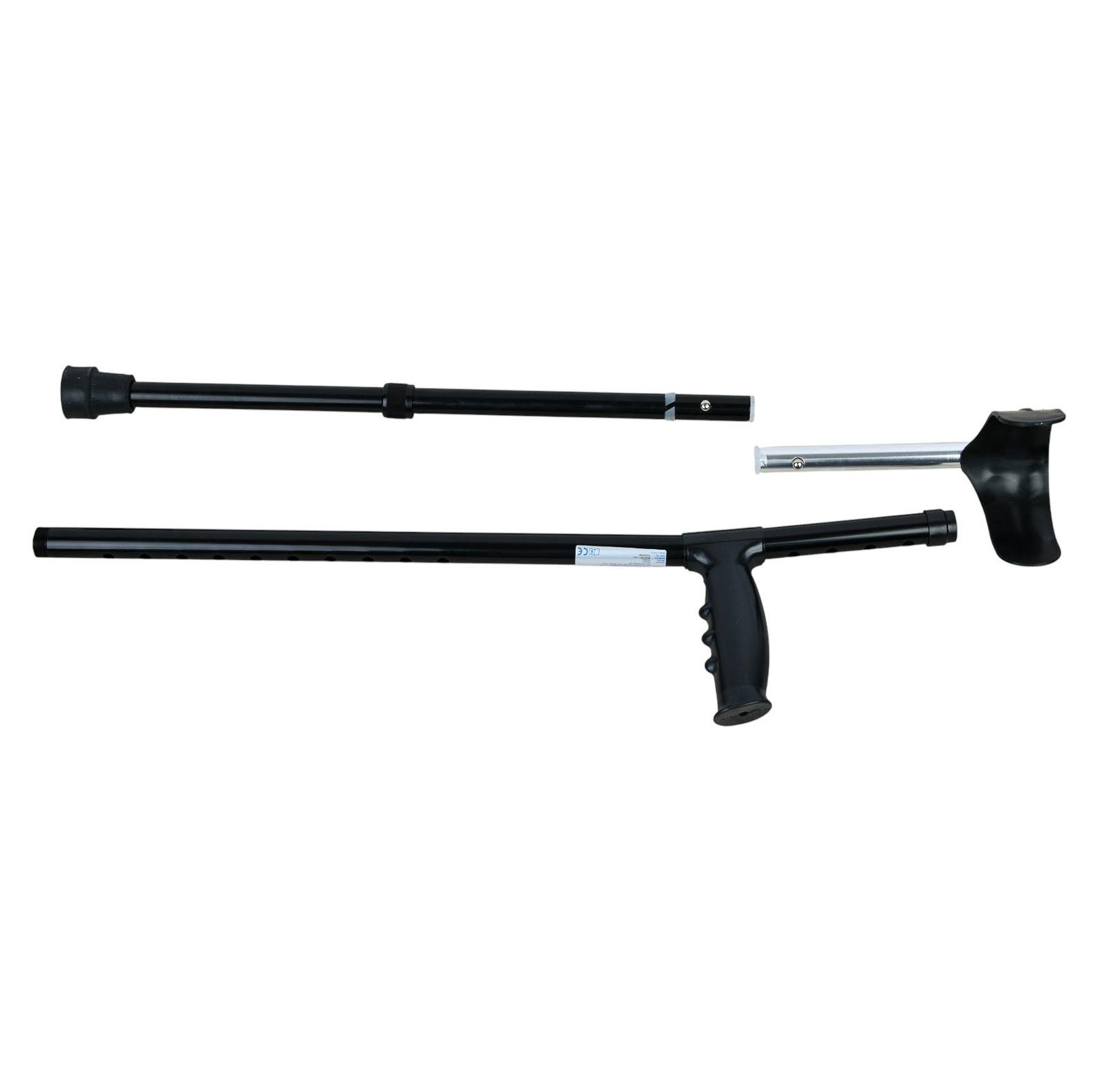 Костыль подлокотный алюминиевый телескопический для взрослых - фото 2 Костыль подлокотный алюминиевый телескопический для взрослых - фото 2