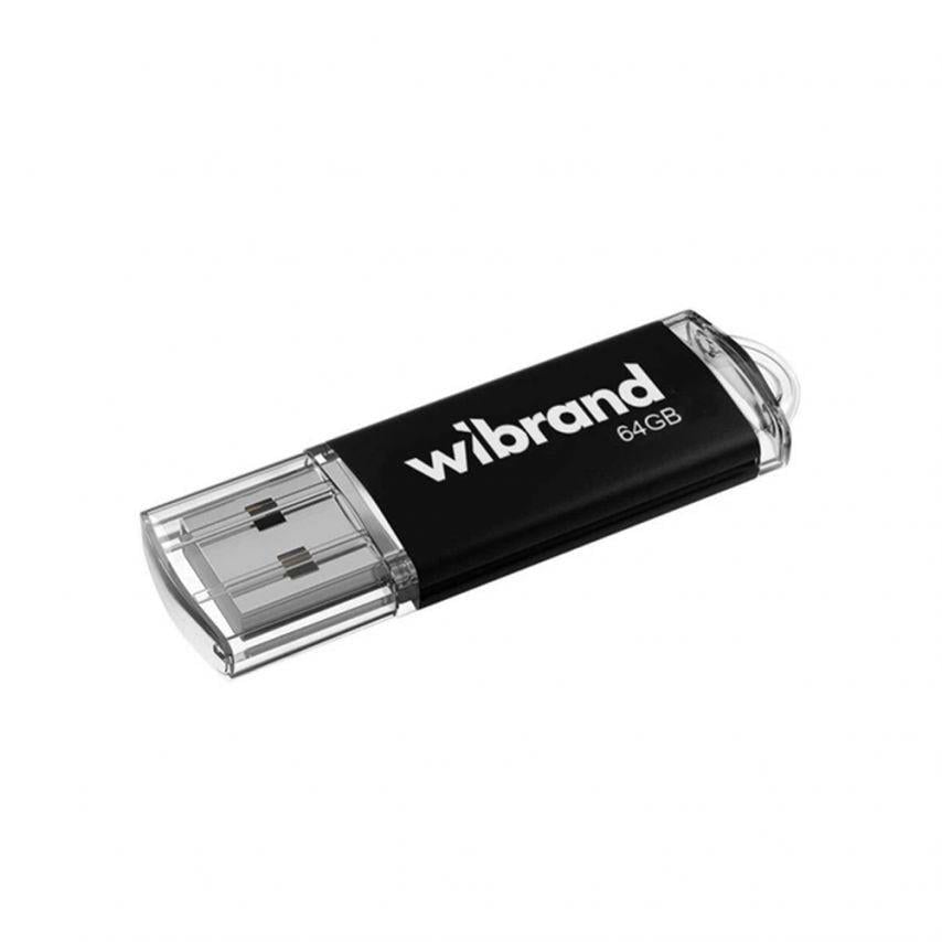 Флеш-пам'ять USB Wibrand Сougar 64GB USB 2.0 Black