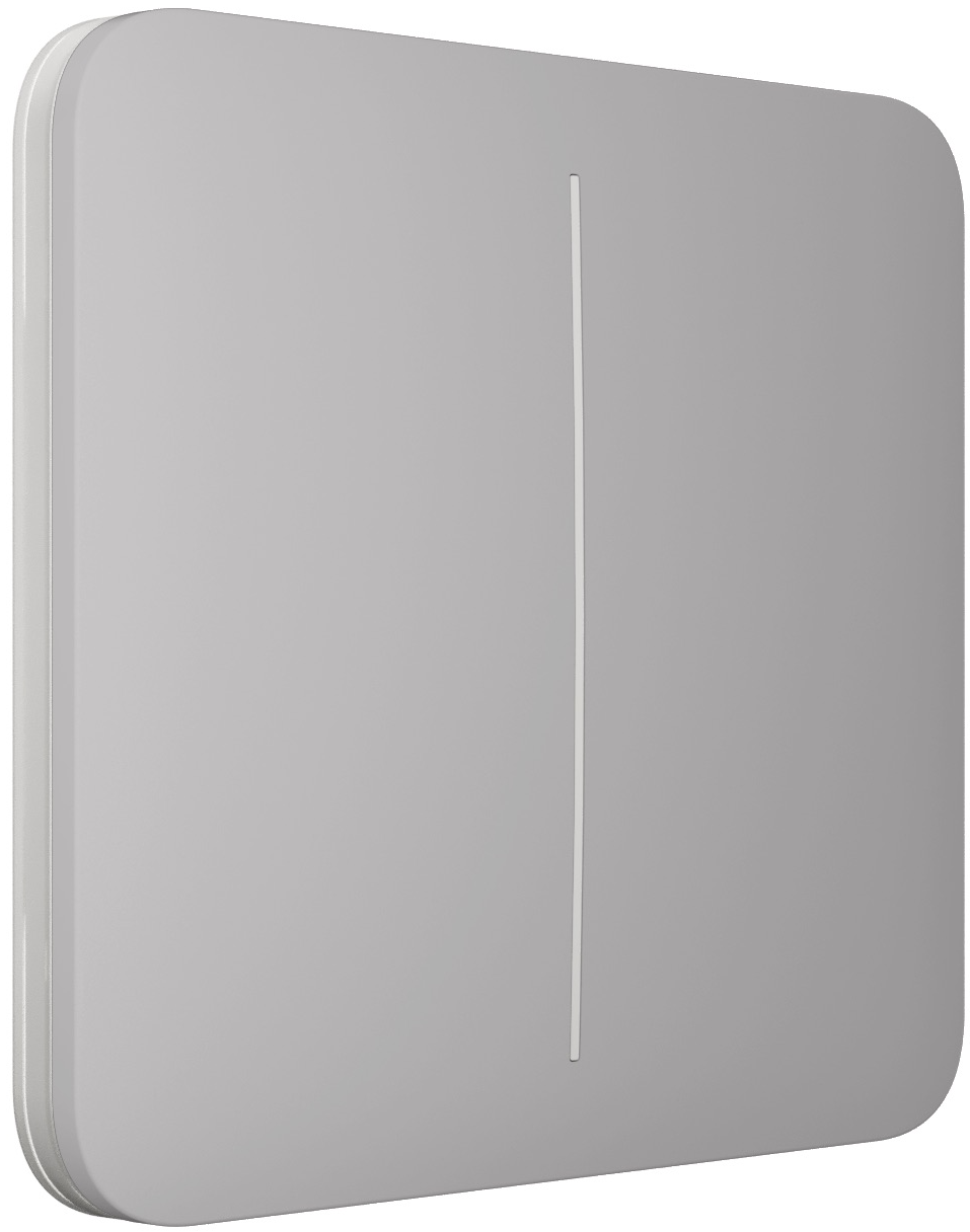 Выключатель Ajax LightSwitch 2-клавишный Fog (17554)