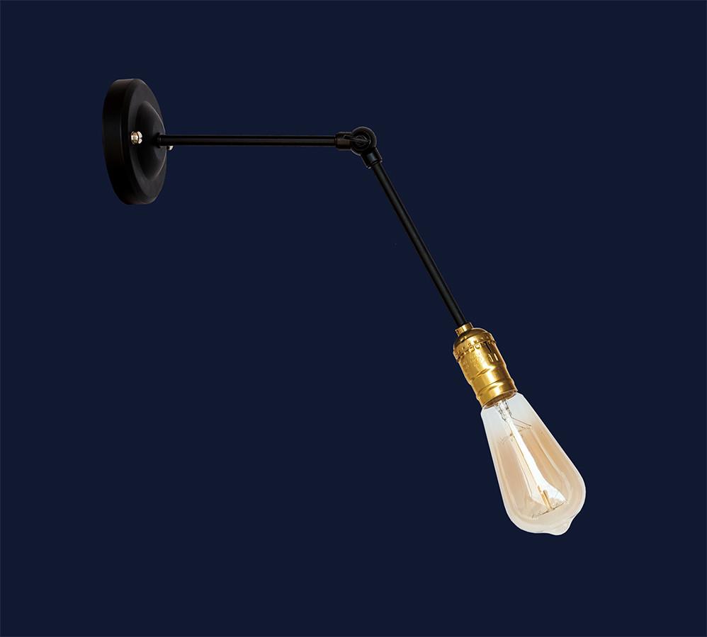 Бра 752WK3302-1 Золотий/Чорний (LVS04360) - фото 2 Бра 752WK3302-1 Золотий/Чорний (LVS04360) - фото 2