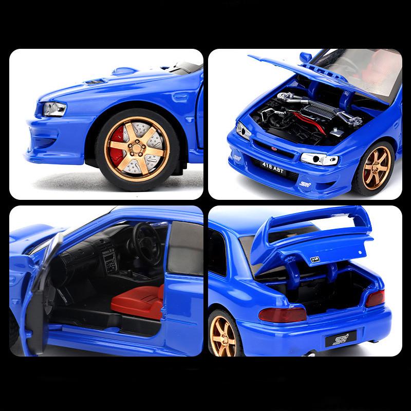 Іграшкова машинка-модель AutoExpert Subaru Impreza 1:32 металева інерційна зі світлом та звуком (28443928) - фото 2 Іграшкова машинка-модель AutoExpert Subaru Impreza 1:32 металева інерційна зі світлом та звуком (28443928) - фото 2