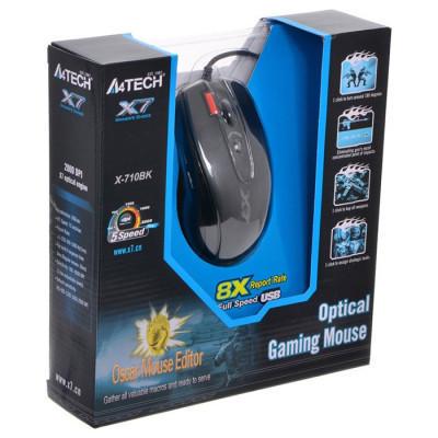 Комп'ютерна мишка A4Tech X-710BK Black (4711421757874) - фото 5