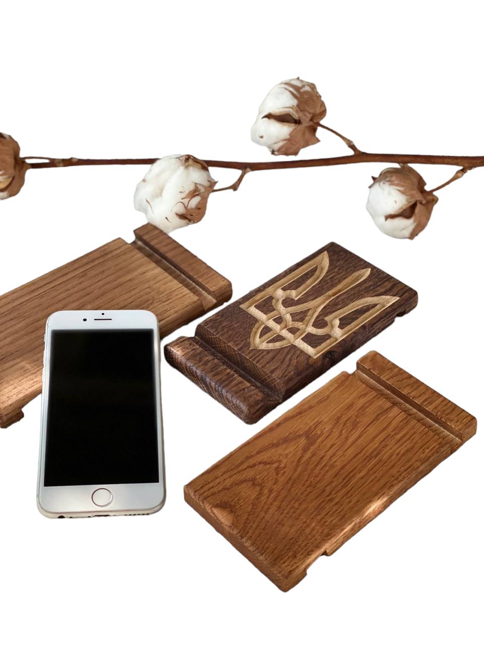 Подставка под телефон/планшет/смартфон из дерева (ППТ_1) - фото 3 Подставка под телефон/планшет/смартфон из дерева (ППТ_1) - фото 3