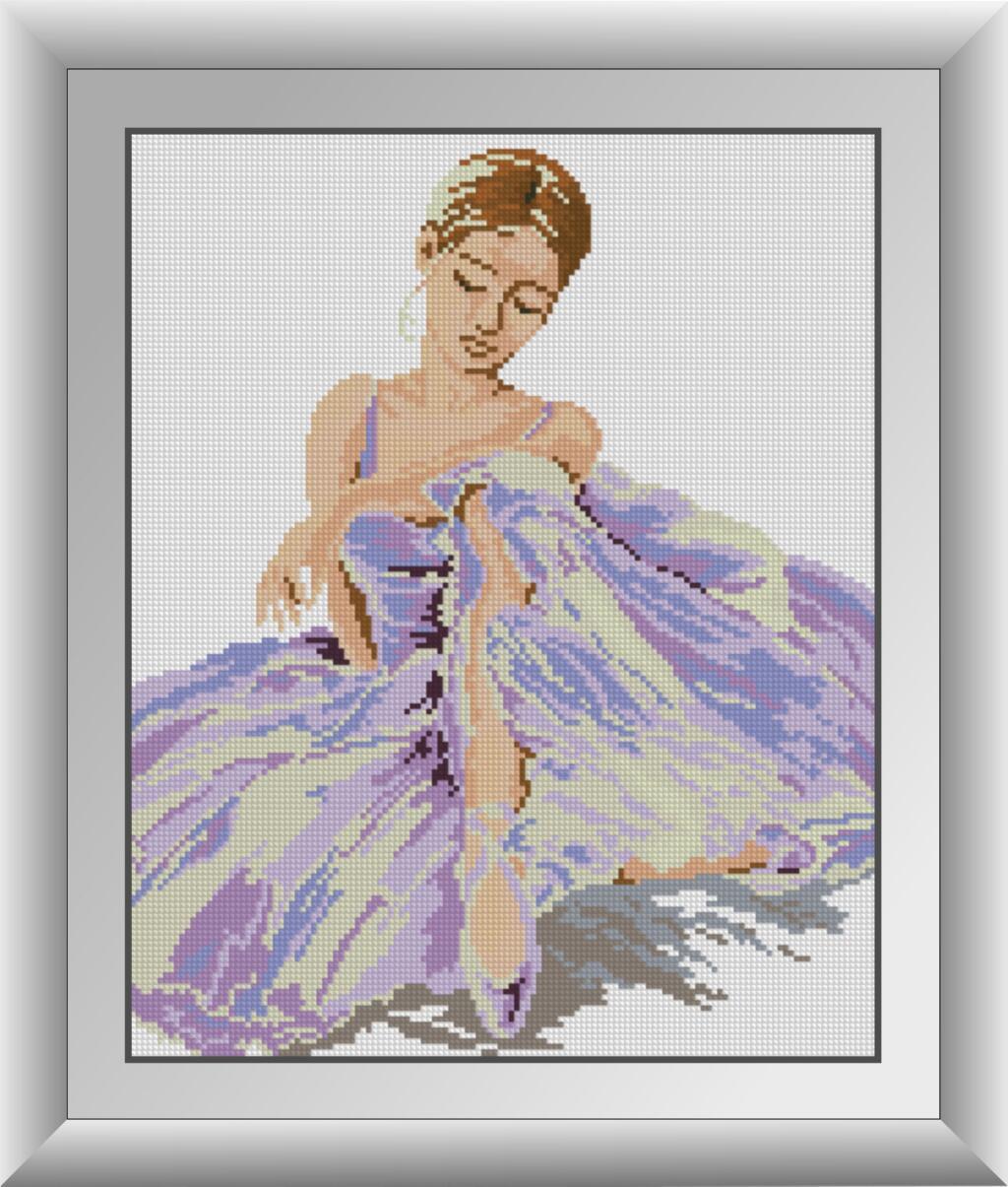 Алмазная мозаика Dream Art Балерина 34x42 см (DA.30532)